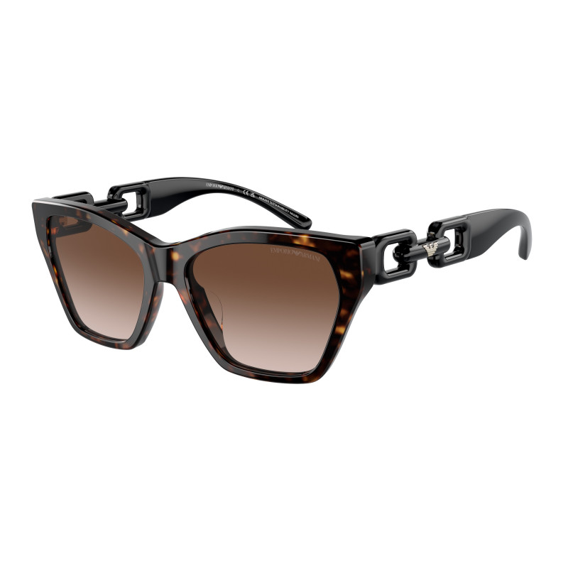 Sunglasses Emporio Armani EA 4203 U 502613 Shiny Havana Gradient Brown