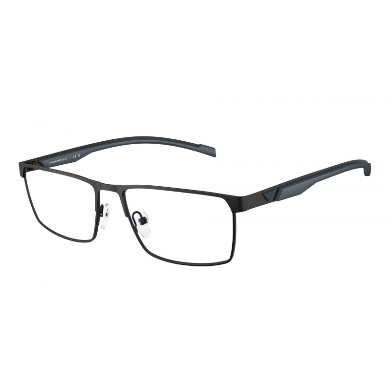 Eyeglasses Emporio Armani EA 1190 3001 Matte Black Demo Lens 53mm