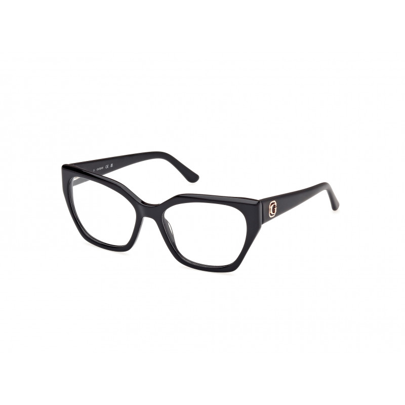 Eyeglasses Guess GU 50112 001 Shiny Black Matte 53mm