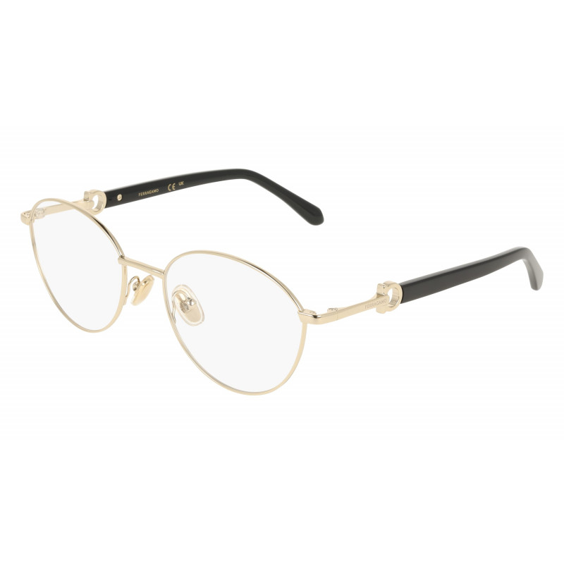 Eyeglasses FERRAGAMO SF 2243 710 Gold 54mm
