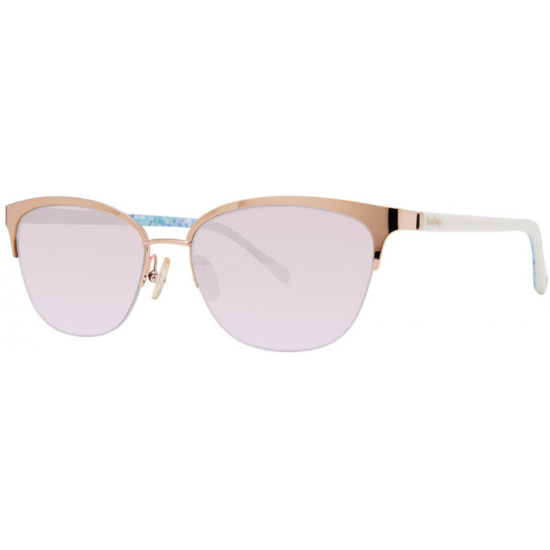 Eyeglasses Lilly Pulitzer Cannes Rose Gold 53mm