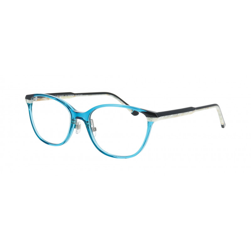 Eyeglasses Pro-design Denmark RADIANT 4 8525 Turquoise Medium Transparent / Nosepad 52mm