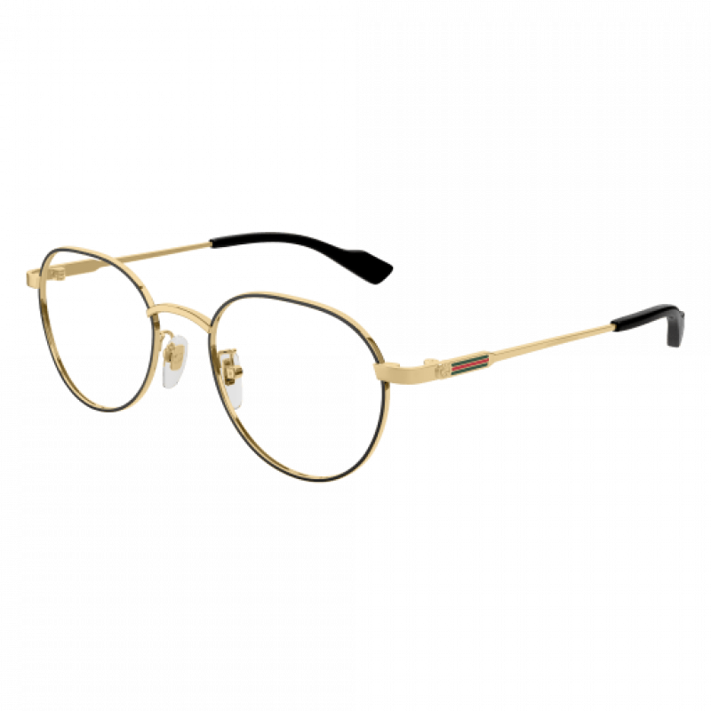 Eyeglasses Gucci GG 1747 OA- 001 Gold / Transparent 51mm