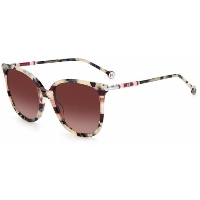 Sunglasses Carolina Herrera CH 0023 /S NS3X 3x Burgundy Shaded 55mm