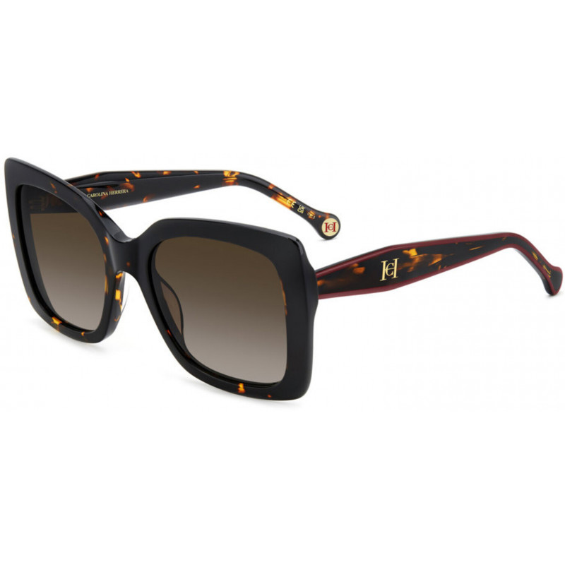 Sunglasses Carolina Herrera HER 0258 /G/S 86HA Ha Brown Shaded