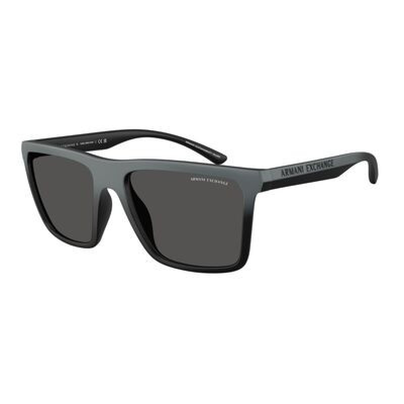 Sunglasses Armani Exchange AX 4162 SU 838887 Matte Grey Gradient Black / Dark Polyamide Standard 57mm