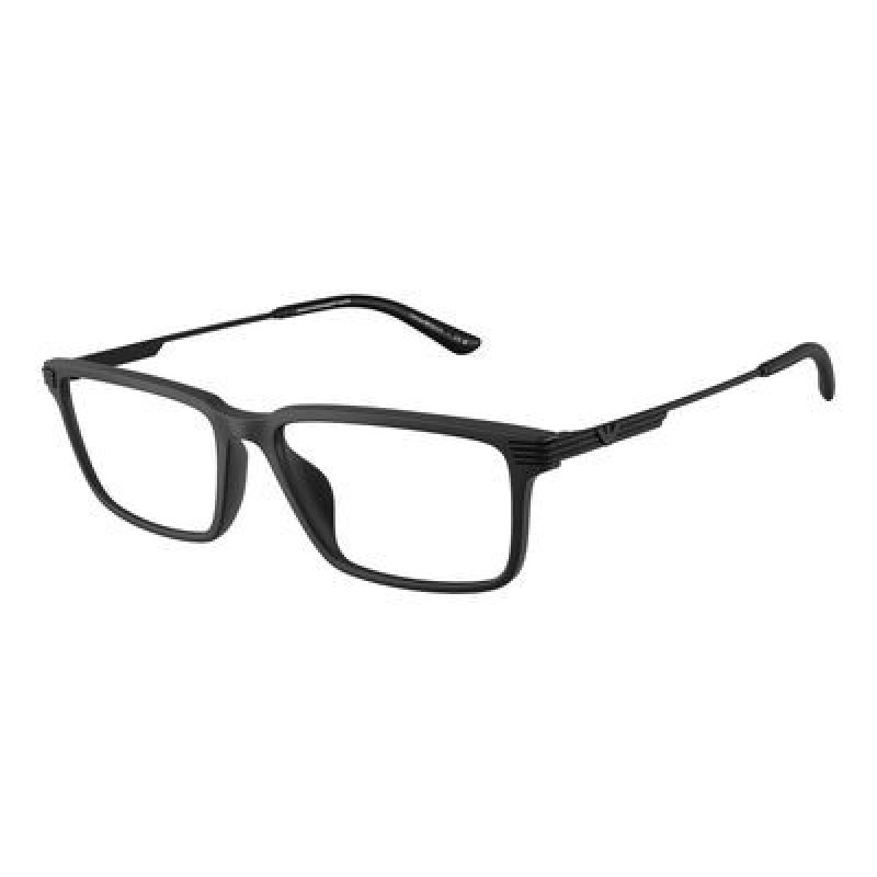 Eyeglasses Emporio Armani EA 3268 U 5001 Matte Black Demo Lens 53mm
