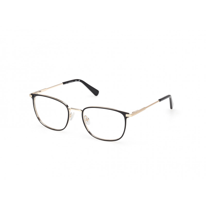 Eyeglasses Gant GA 50068 005 Black/Monocolor / Shiny Pale Gold