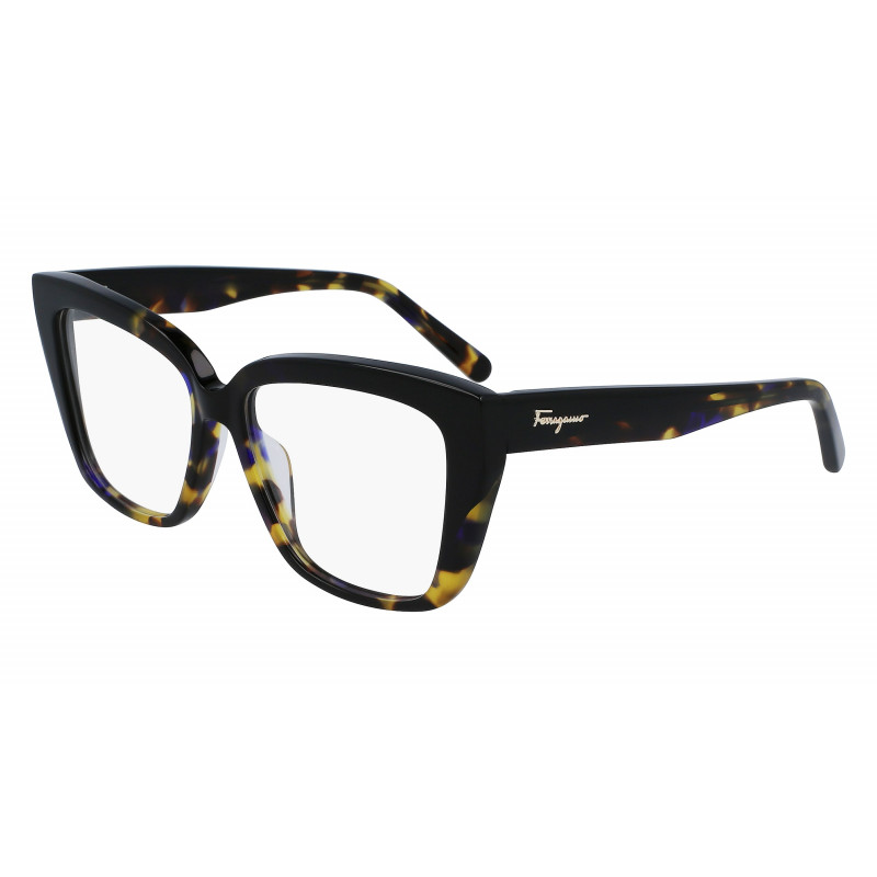 Eyeglasses FERRAGAMO SF 2939 N 235 Vintage Blue Tortoise/Black 54mm