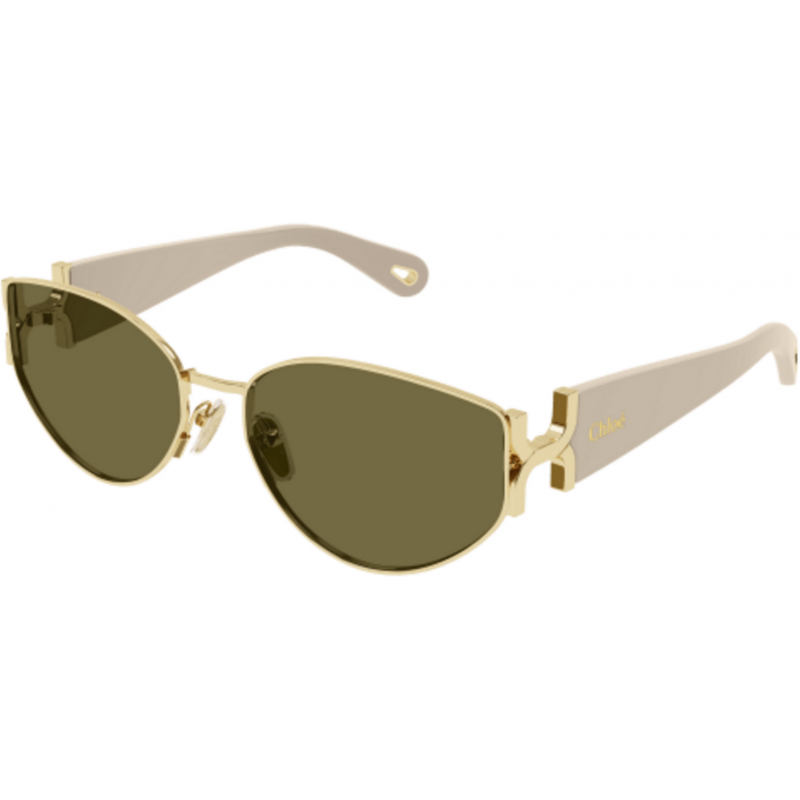 Sunglasses Chloé CH 0260 S- 003 Gold / Green Ivory 59mm