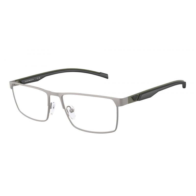 Eyeglasses Emporio Armani EA 1190 3003 Matte Gunmetal Demo Lens 53mm