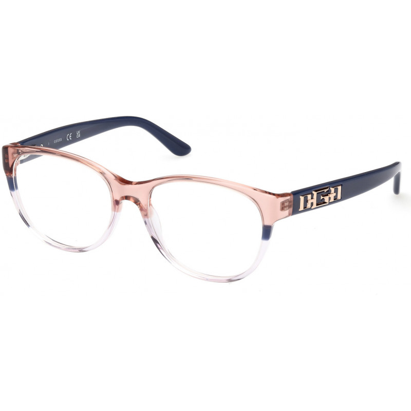 Eyeglasses Guess GU 2980 092 Blue/Striped / Blue/Monocolor