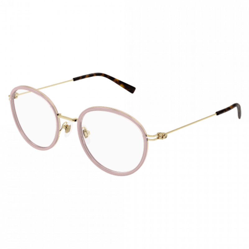Eyeglasses Gucci GG 1851 OA- 008 Pink / Transparent Gold 50mm
