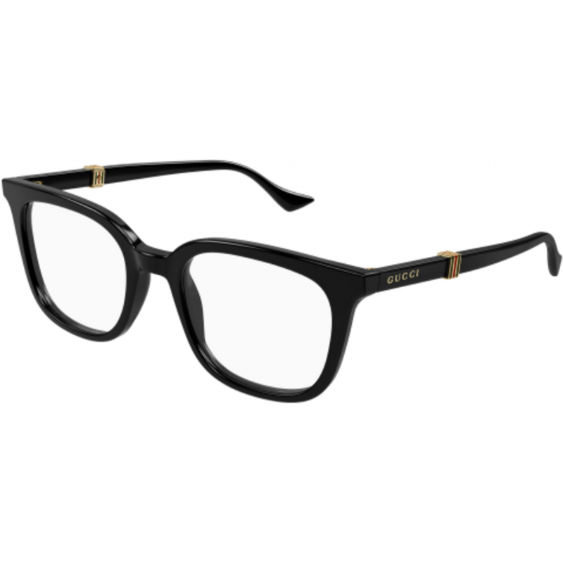 Eyeglasses Gucci GG 1497 O- 005 Black / Transparent 52mm