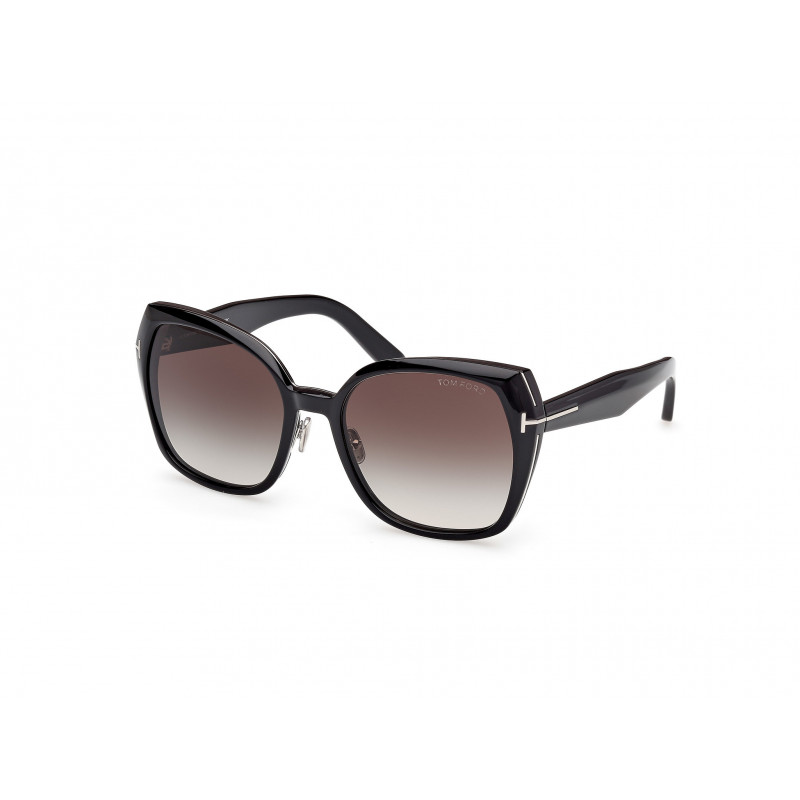Sunglasses Tom Ford FT 1223 01B Shiny Black / 58mm