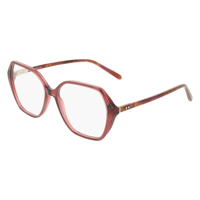 Eyeglasses FERRAGAMO SF 3079 655 Transparent Wine 55mm