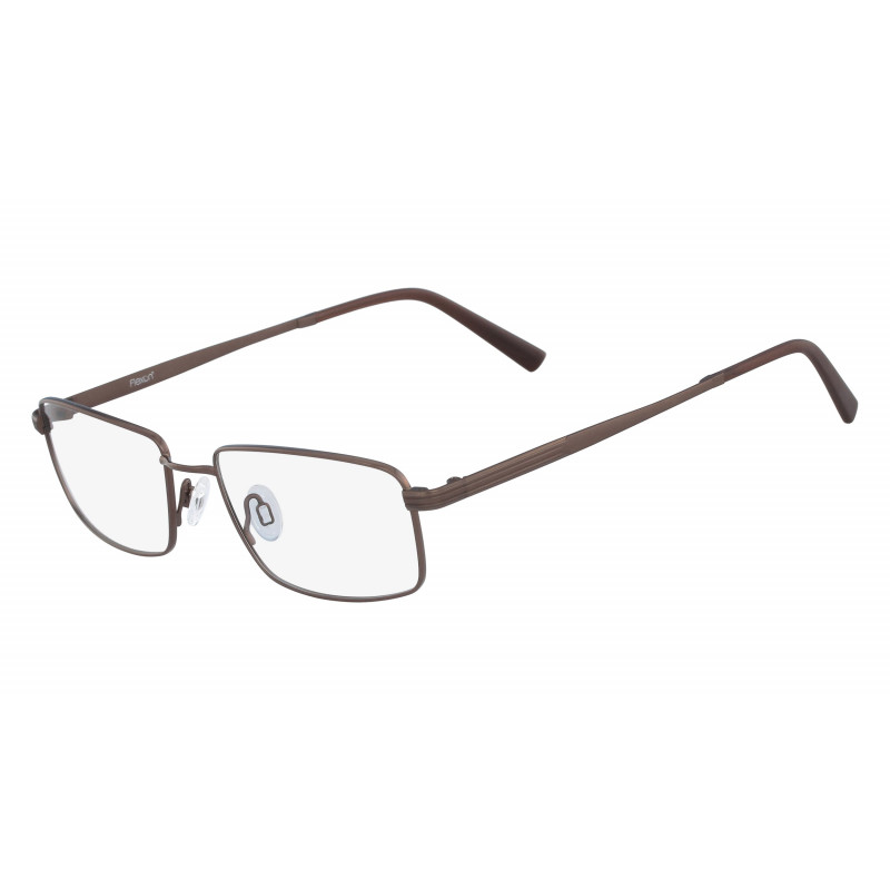 Eyeglasses FLEXON LARSEN 600 N 210 Brown 55mm