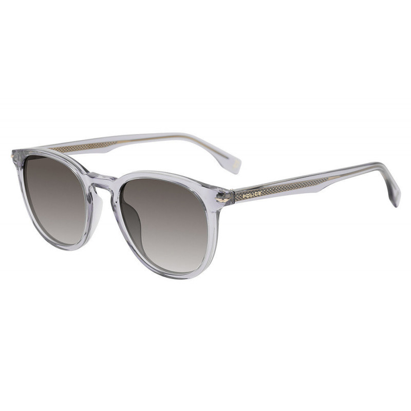 Sunglasses Police SPLQ 82 0819 Shiny Transparent Grey