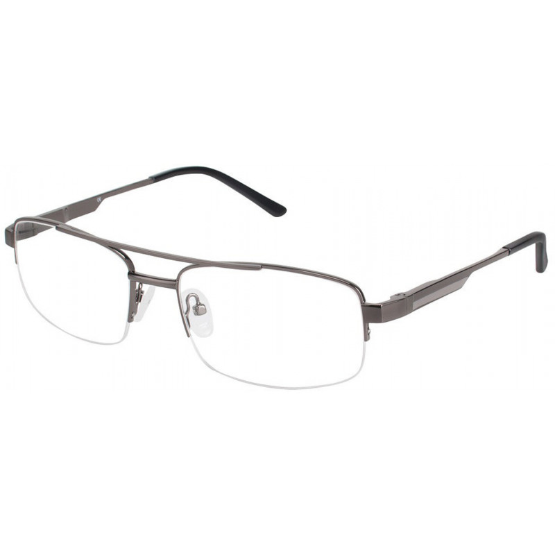 Eyeglasses C BY L'AMY 618 C03 Light Gunmetal 55mm