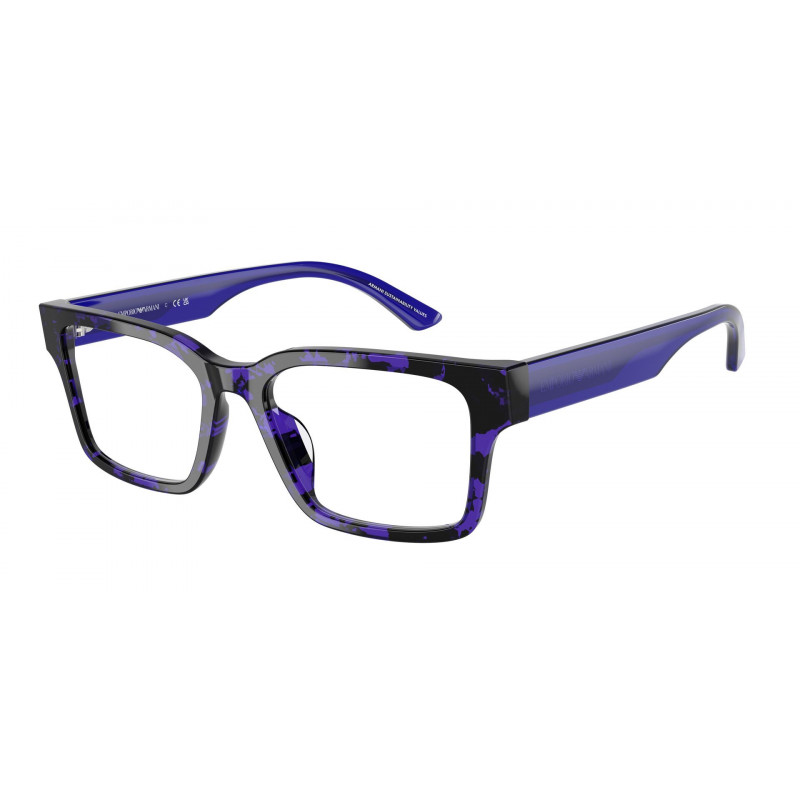 Eyeglasses Emporio Armani EA 3245 U 6183 Havana/Violet Demo Lens 54mm
