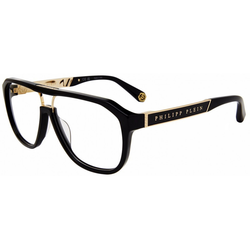 Sunglasses Philipp Plein VPP 118 M 0700 Shiny Black 60mm