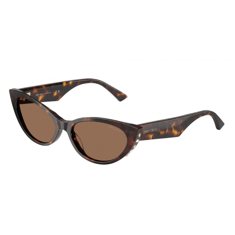 Sunglasses Jimmy Choo JC 5023 H 500273 Havana / Dark Brown Polyamide Standard