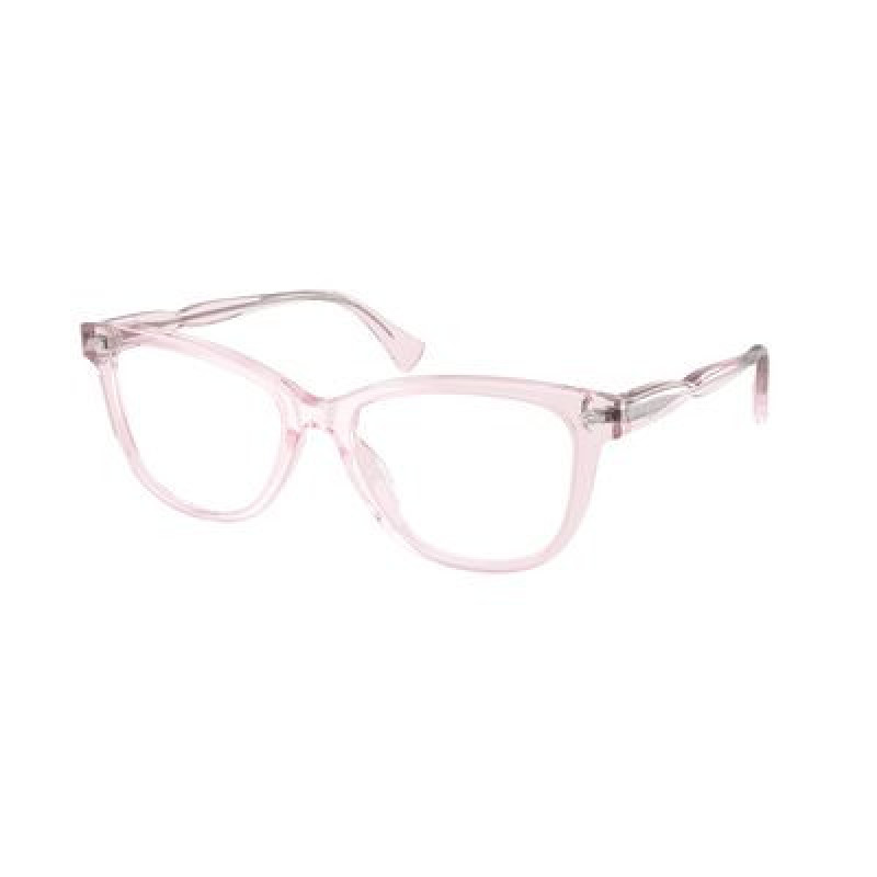 Eyeglasses Ralph RA 7189 U 6290 Rose Transparent 49mm