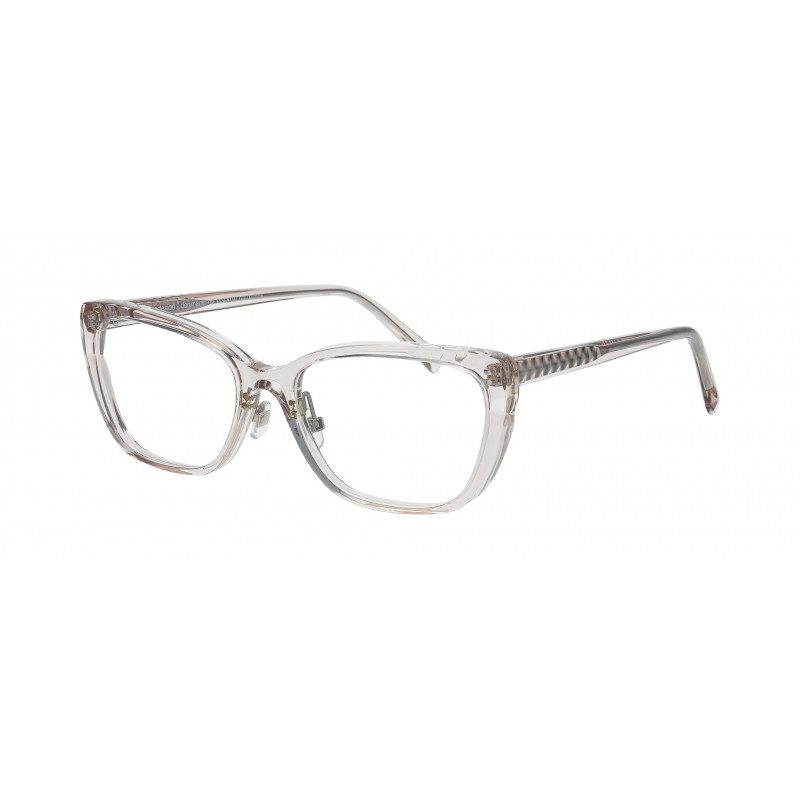 Eyeglasses Pro-design Denmark AURA 1 6515 Grey Light Transparent / Nosepad 52mm