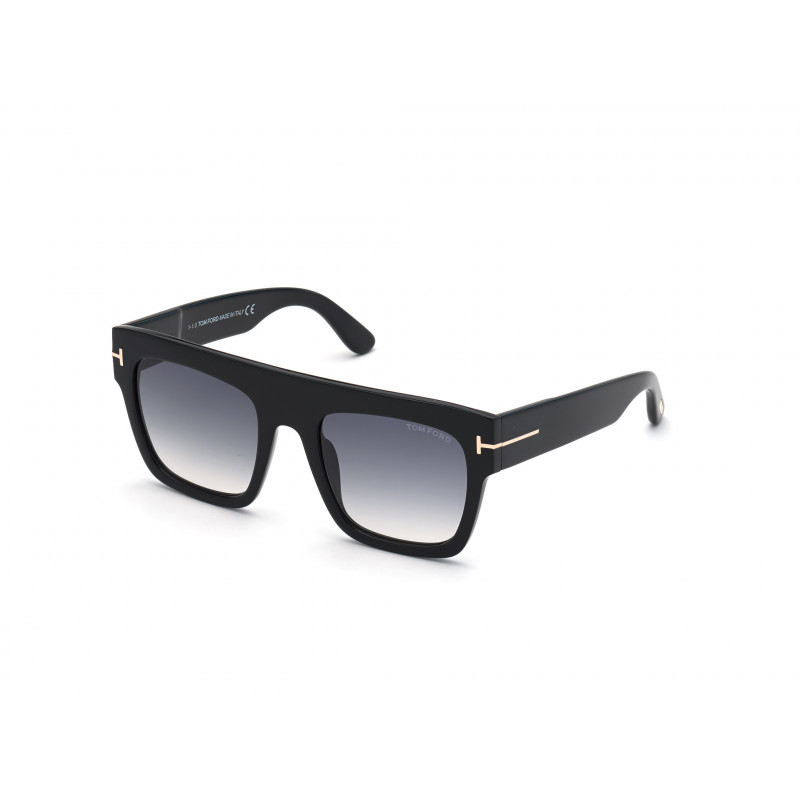Sunglasses Tom Ford FT 0847 01B Shiny Black / 52mm