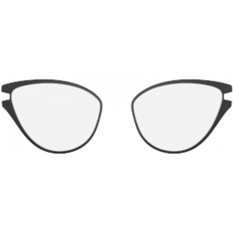 Eyeglasses Silhouette Accent Ring GU - 54  5097 9010 Black 54mm