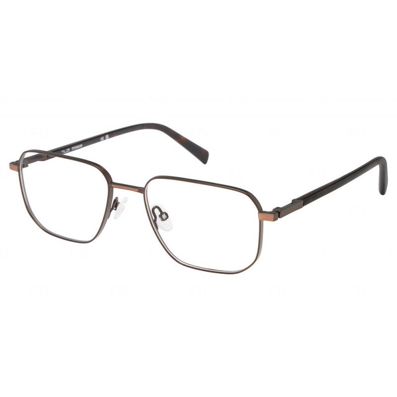 Eyeglasses TLG NU 098 C01 Dark Brown 54mm