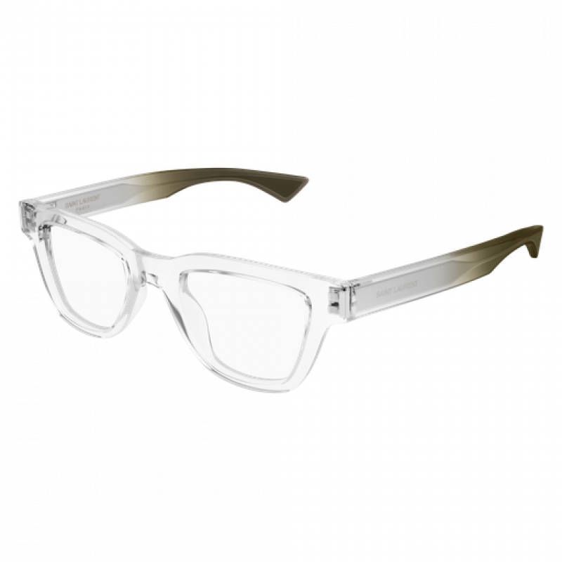 Eyeglasses Saint Laurent SL 789 JACQUES OPT- 004 Crystal / Transparent 47mm