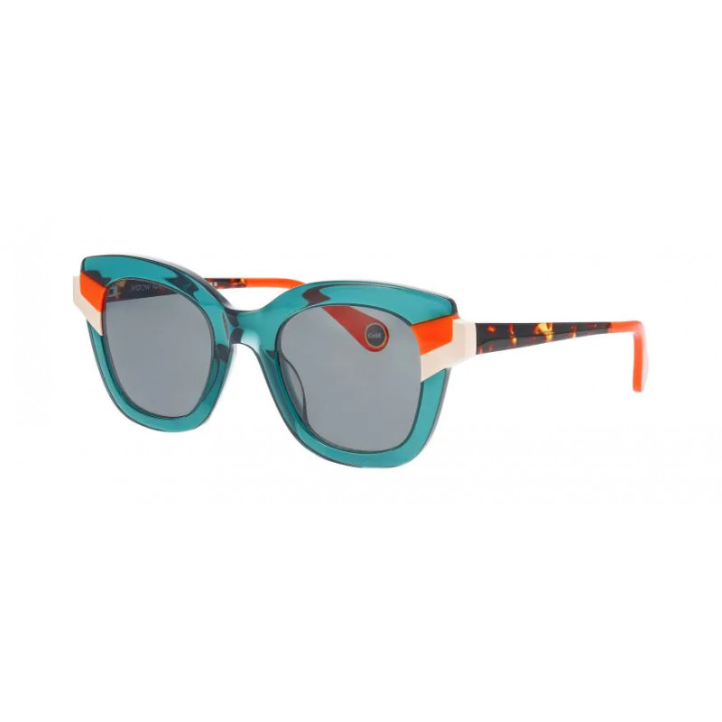 Sunglasses WOOW SUPER GOLD 2 0463 Green 49mm