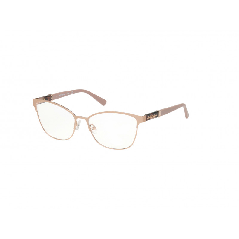 Eyeglasses Harley-Davidson HD 50058 028 Matte Rose Gold / Pink/Havana 55mm