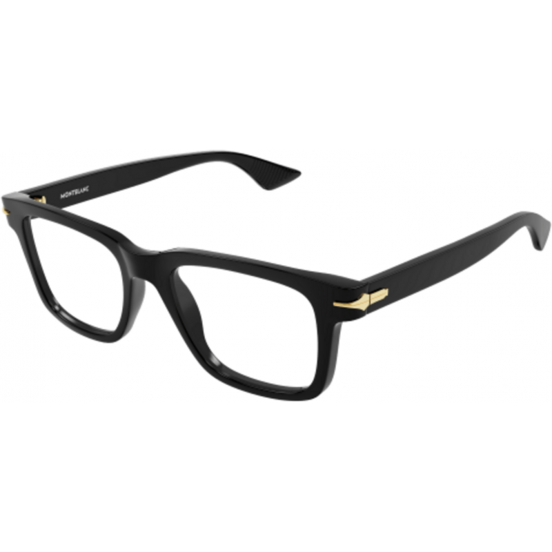 Eyeglasses Montblanc MB 0266 O- 001 Black / Transparent 52mm