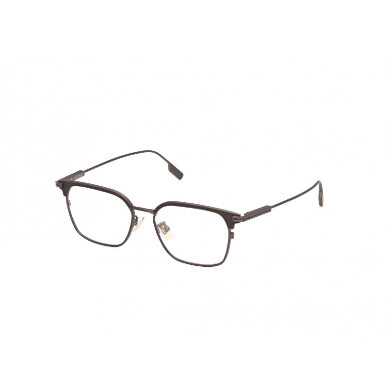 Eyeglasses Zegna EZ 5335 -D Asian fit 049 Matte Dark Brown / Light Bronze 52mm