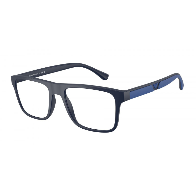 Eyeglasses Emporio Armani EA 4115 V 5759 Matte Dark Blue Demo Lens 52mm