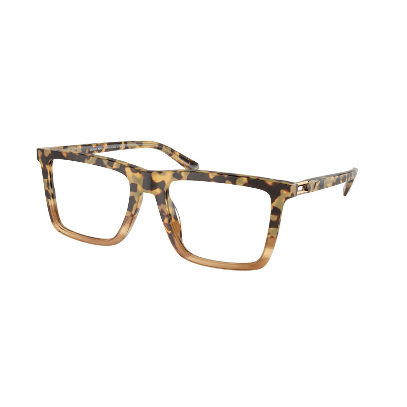 Eyeglasses Michael Kors MK 4124 U 3965 Sorengo Brown Block Tortoise