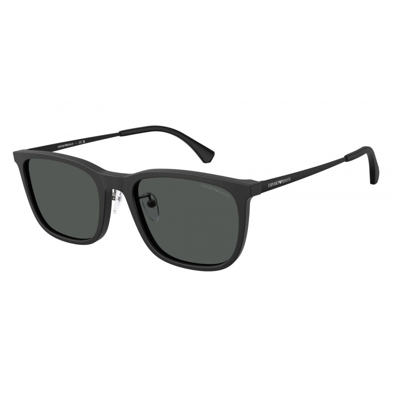 Sunglasses Emporio Armani EA 4275 D 500187 Matte Black / Dark Grey Polyamide Standard 56mm