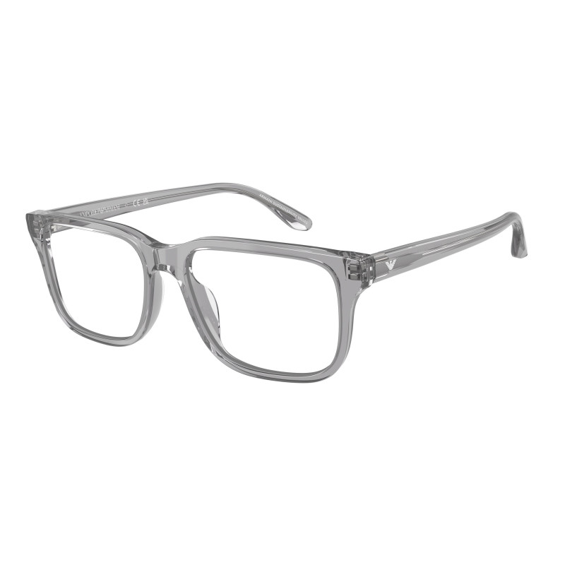 Eyeglasses Emporio Armani EA 3250 U 6202 Shiny Transparent Grey / Demo Lens 54mm