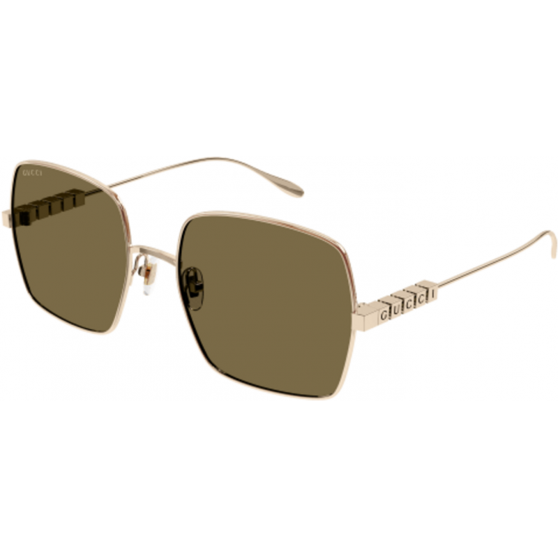 Sunglasses Gucci GG 1434 S- 002 Gold / Brown 57mm