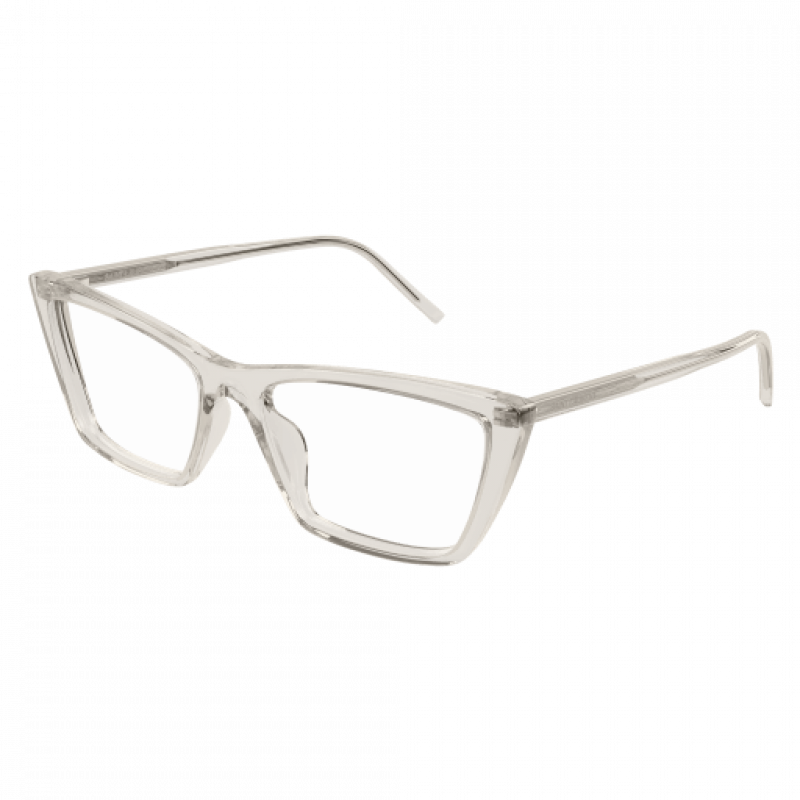 Eyeglasses Saint Laurent SL 737 MICA THIN OPT- 004 Beige / Transparent 54mm