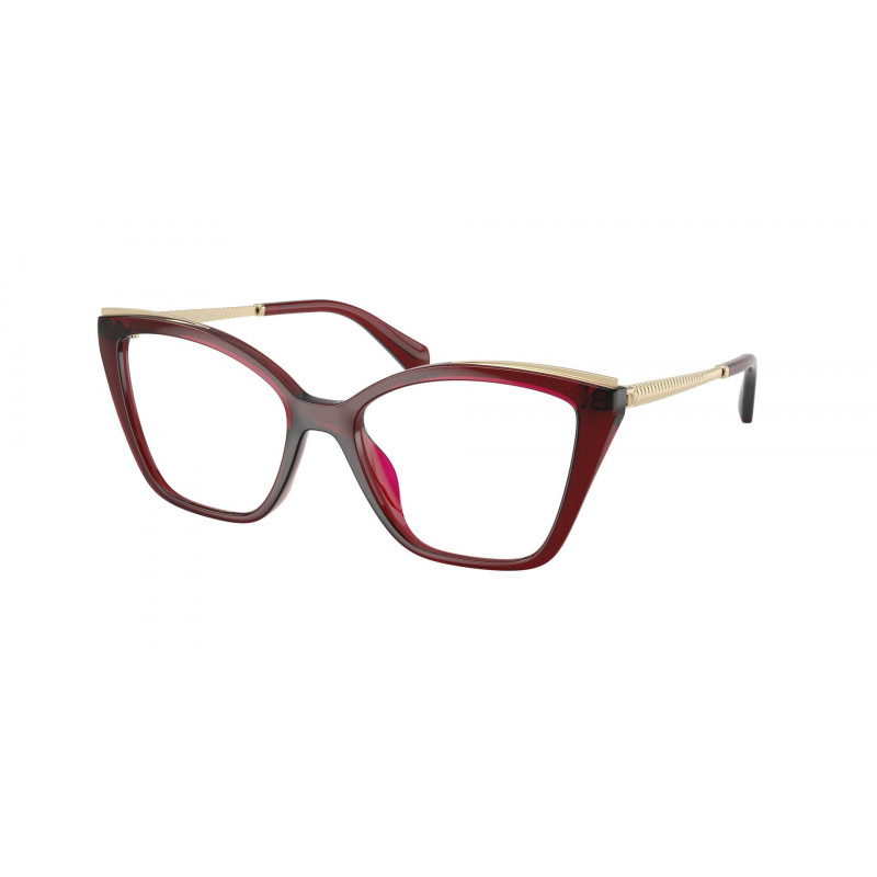 Eyeglasses Michael Kors MK 4205 U 3949 Dark Red Transparent / Demo 53mm