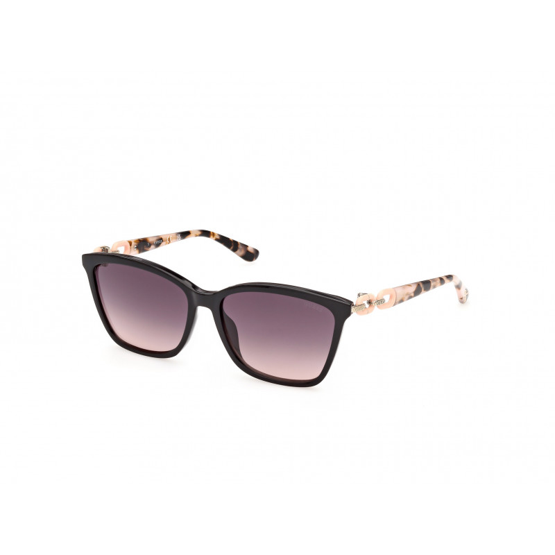 Sunglasses Guess GU 00361 01B Shiny Black / Pink/Havana 56mm