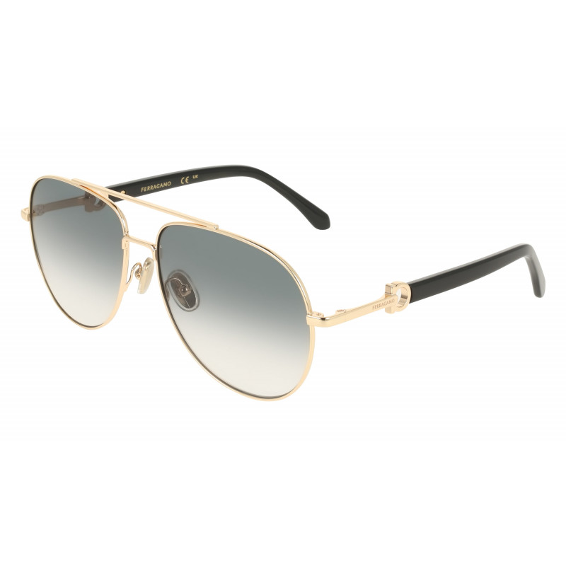 Sunglasses FERRAGAMO SF 344 S 738 Gold/Grey Gradient 60mm