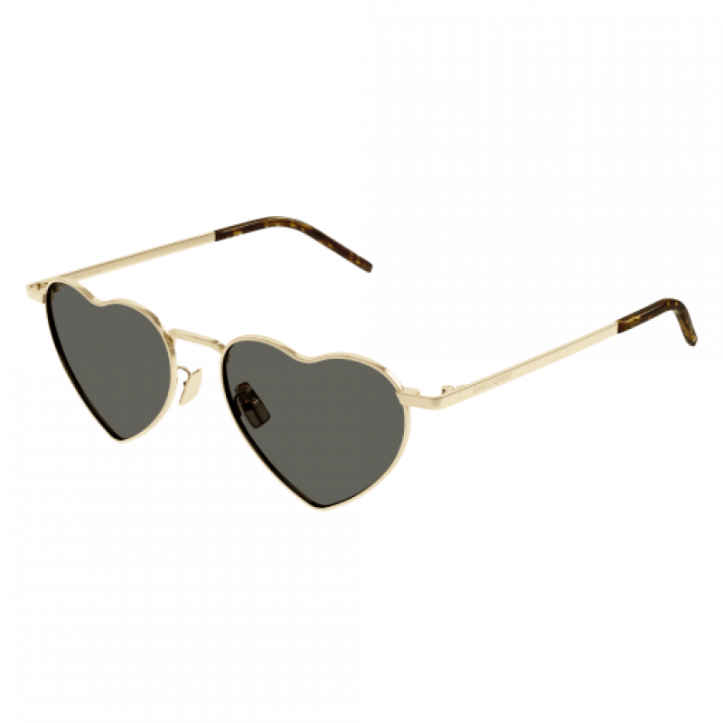 Sunglasses Saint Laurent SL 301 LOULOU- 004 Gold / Grey 52mm