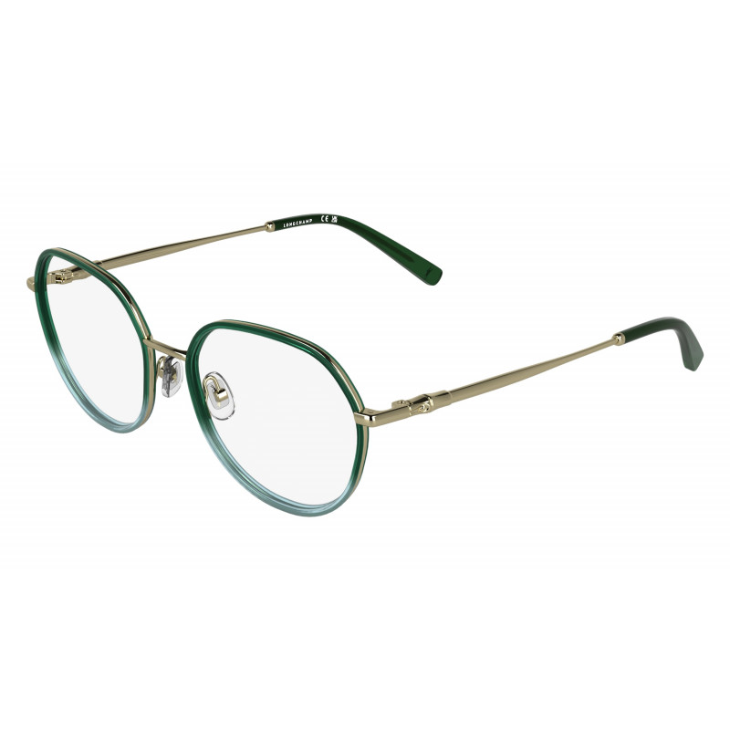 Eyeglasses LONGCHAMP LO 2185 316 Transparent Gradient Green/Azu 52mm