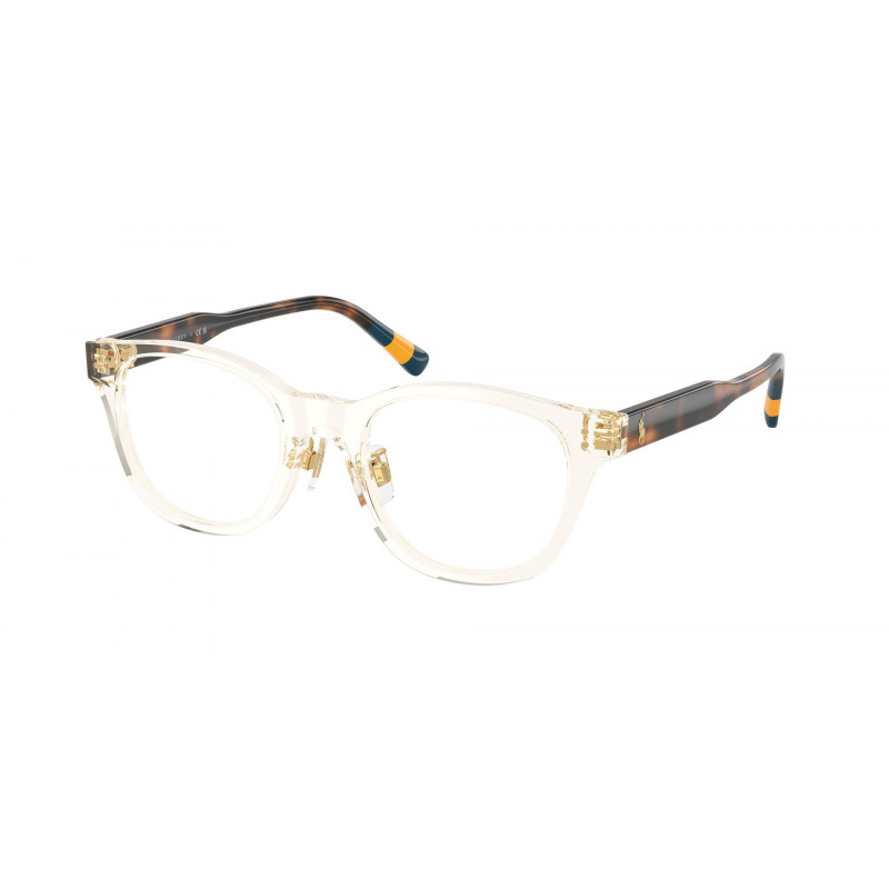 Eyeglasses Polo PH 2303 F 6357 Shiny Stransparent Yellow / Demo 50mm
