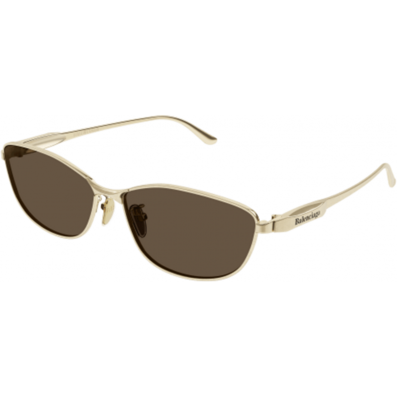 Sunglasses Balenciaga BB 0357 SA- 003 Gold / Brown 62mm