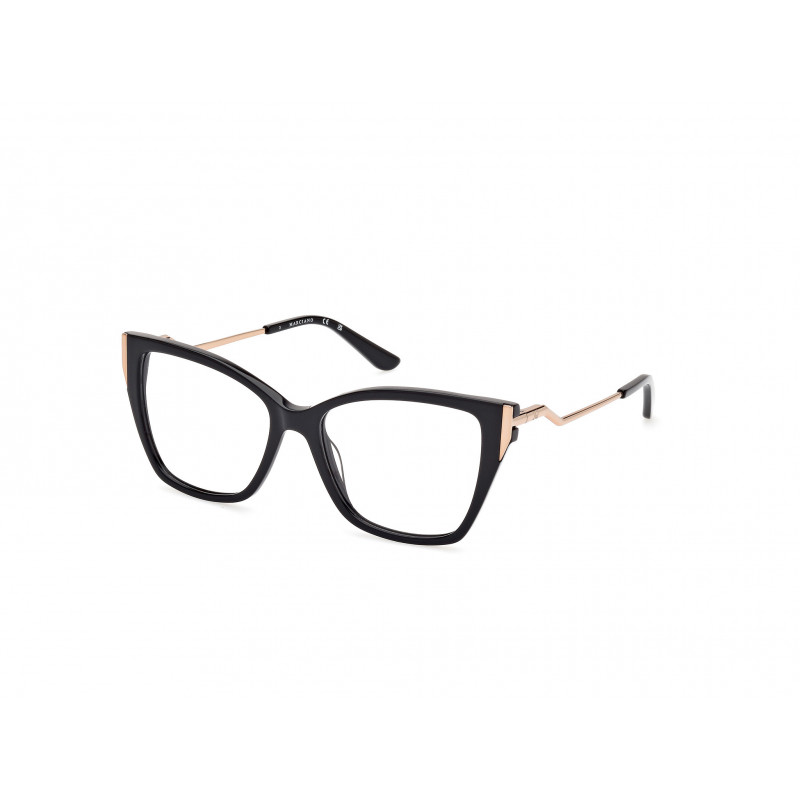 Eyeglasses Guess By Marciano GM 0399 001 Shiny Black Rose Gold 54mm